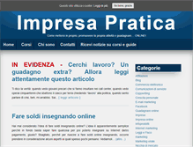 Tablet Screenshot of impresapratica.com